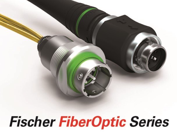 Fiberoptic circular connectors from Fischer Connectors
