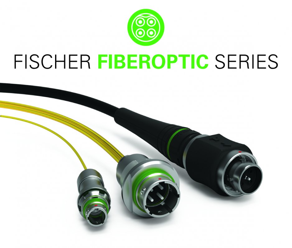 Fiberoptic circular connectors from Fischer Connectors